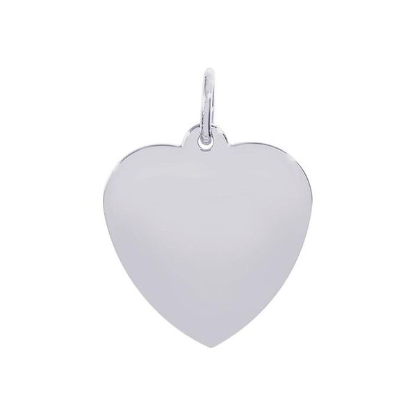 Sterling Silver Heart Charm Don's Jewelry & Design Washington, IA