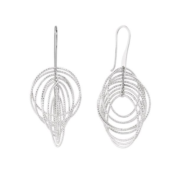 Sterling Silver Drop Earrings Don's Jewelry & Design Washington, IA
