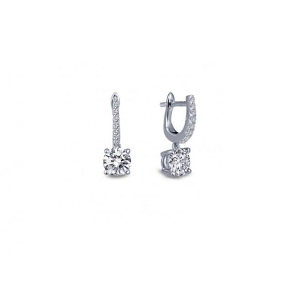 Sterling Silver Lafonn Simulated Diamond Earrings Don's Jewelry & Design Washington, IA