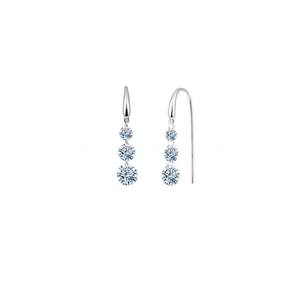 Sterling Silver Lafonn Simulated Diamond Earrings Don's Jewelry & Design Washington, IA