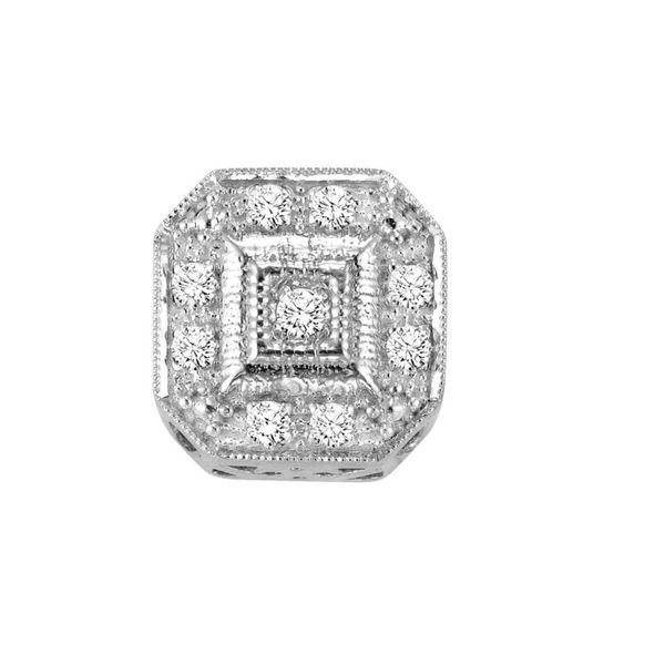 Sterling Silver Diamond Stud Earrings Don's Jewelry & Design Washington, IA