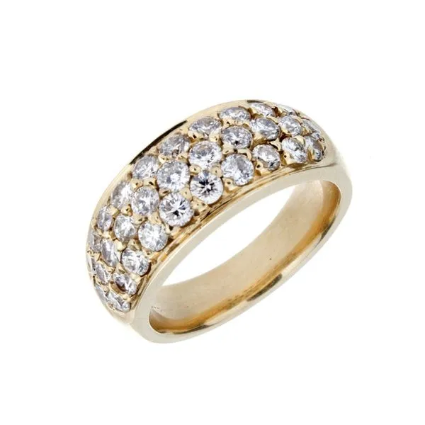 14 Karat Yellow Gold Diamond Ring Double Diamond Jewelry Olympic Valley, CA