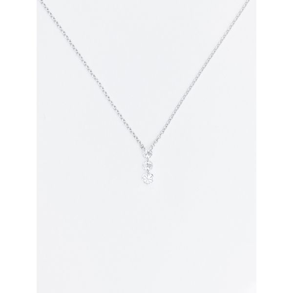 14 Karat White Gold Adjustable Icicle Diamond Necklace Double Diamond Jewelry Olympic Valley, CA