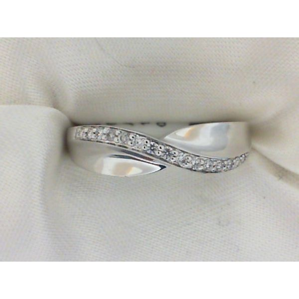 D5019 Allison Kaufman, Diamond White Gold Ring, Silver Ring