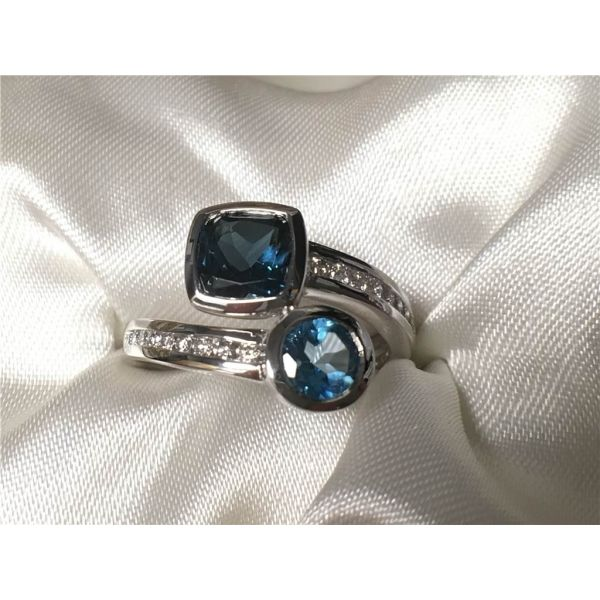 Blue Topaz Fashion Ring Douglas Diamonds Faribault, MN