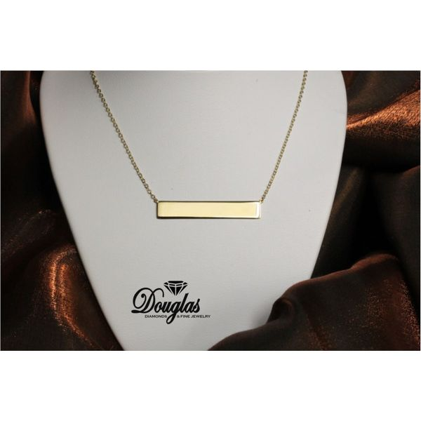 Gold Bar Necklace Douglas Diamonds Faribault, MN