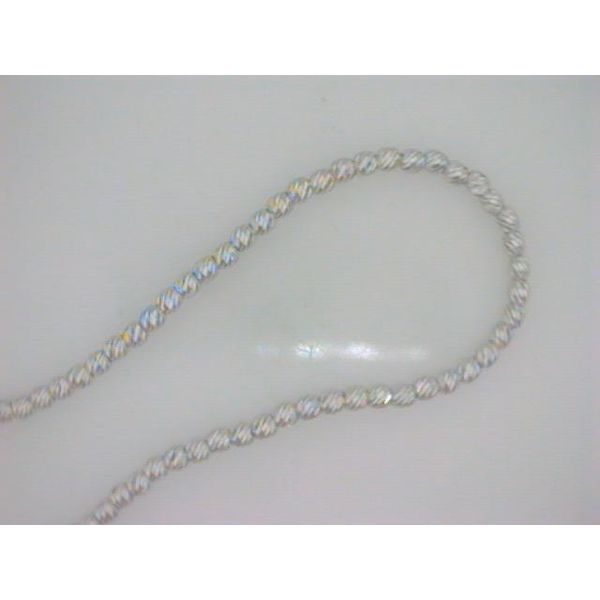 110B25-8 Officina Bernardi, Silver Sparkle Bracelet