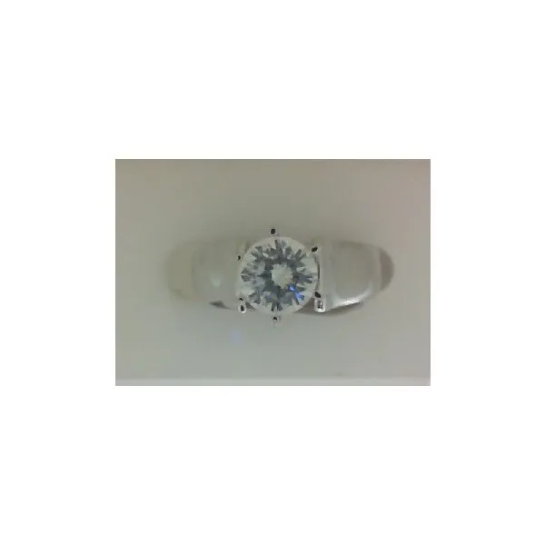 Cathedral Diamond Engagement Ring Image 2 Enhancery Jewelers San Diego, CA