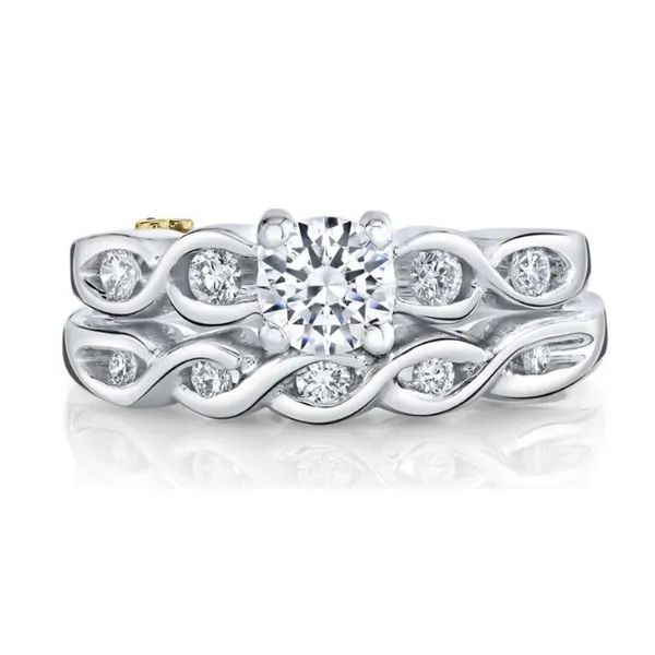 MARK SCHNEIDER YOURS TRULY BAND Womens's diamond wedding band 1617090 Enhancery Jewelers San Diego, CA