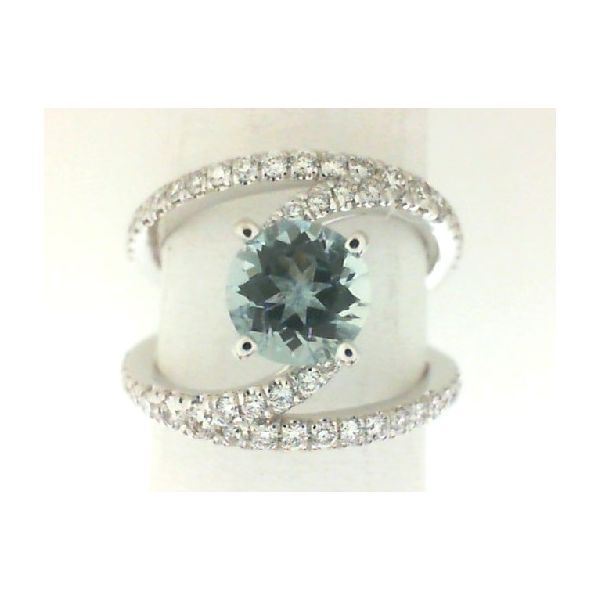 Gabriel & Co diamond ring Enhancery Jewelers San Diego, CA