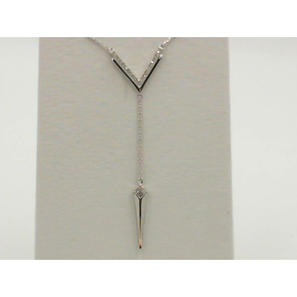 Silver necklace w/stones Enhancery Jewelers San Diego, CA