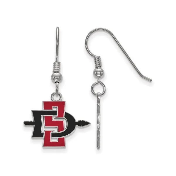 San Diego State Aztecs Logo Earrings Enhancery Jewelers San Diego, CA