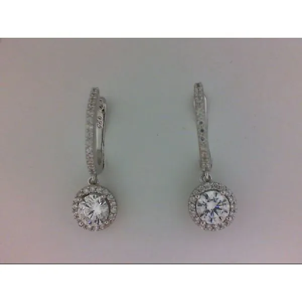 Silver Earrings with Stones Enhancery Jewelers San Diego, CA