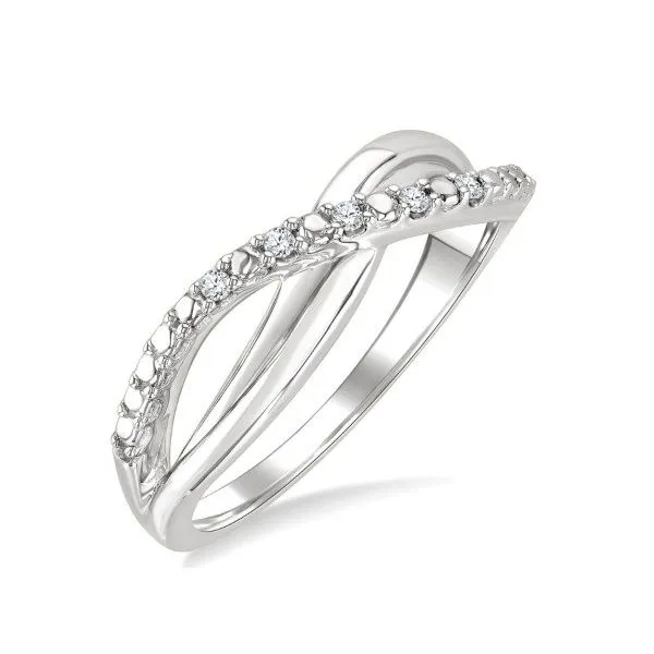 Sterling Silver Diamond Ring Erickson Jewelers Iron Mountain, MI