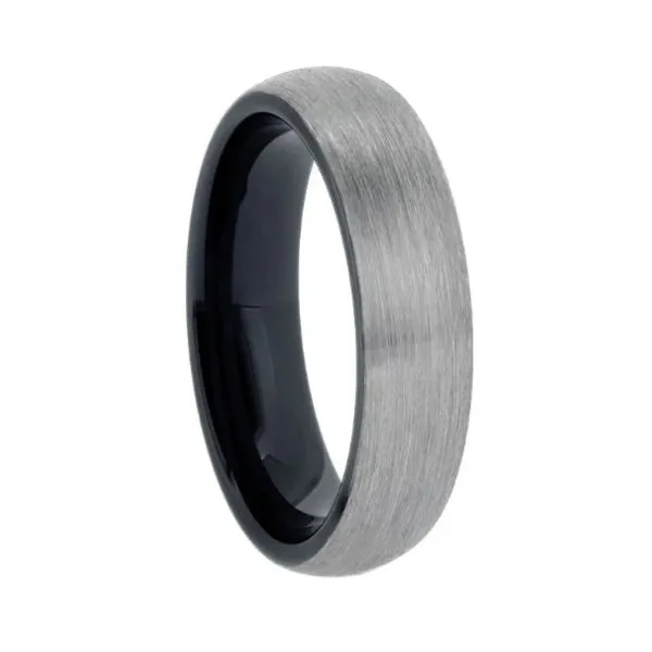 Tungsten Wedding Band Erickson Jewelers Iron Mountain, MI