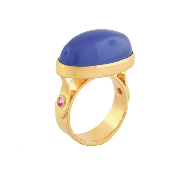 Colored Stone Ring French Designer Jeweler Scottsdale, AZ