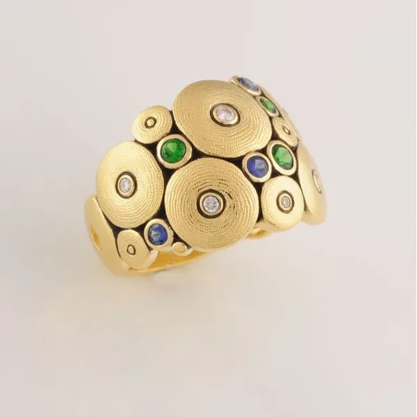 Colored Stone Ring French Designer Jeweler Scottsdale, AZ