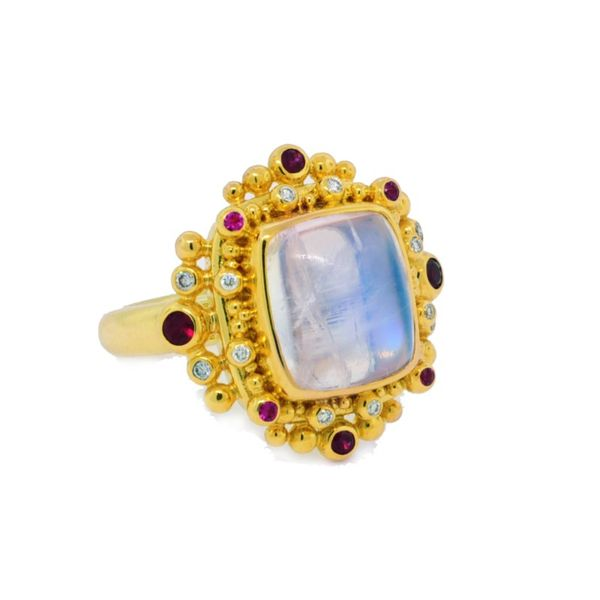 Colored Stone Ring French Designer Jeweler Scottsdale, AZ