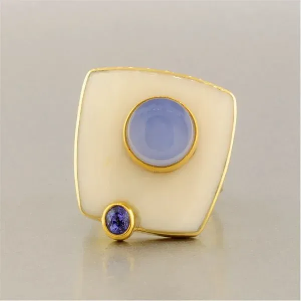 Colored Stone Ring French Designer Jeweler Scottsdale, AZ