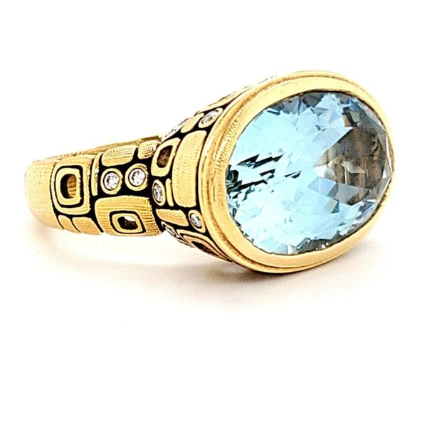 Colored Stone Ring Image 3 French Designer Jeweler Scottsdale, AZ