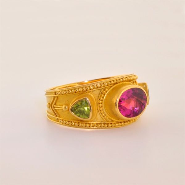 Colored Stone Ring French Designer Jeweler Scottsdale, AZ