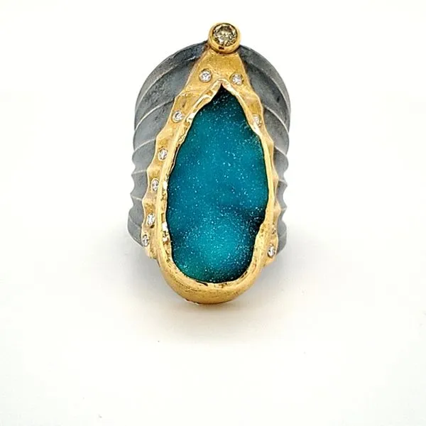 Colored Stone Ring French Designer Jeweler Scottsdale, AZ