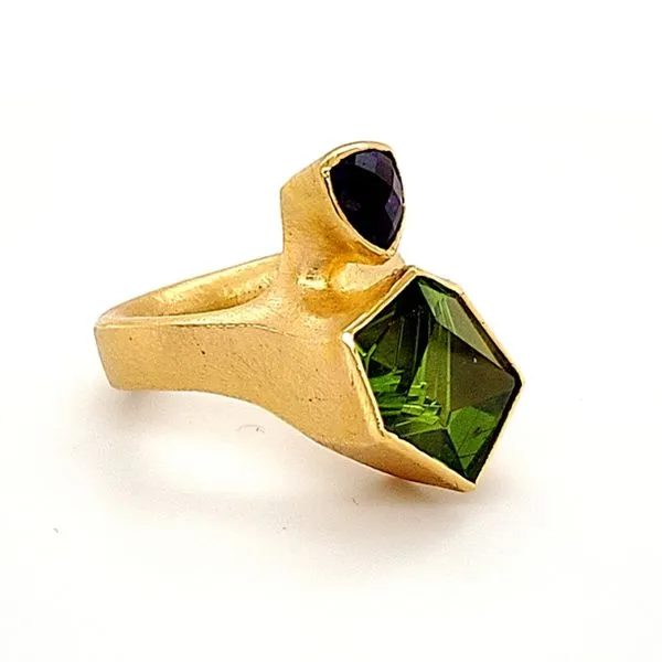 Colored Stone Ring Image 3 French Designer Jeweler Scottsdale, AZ