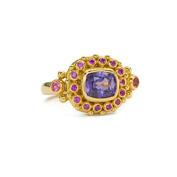 Colored Stone Ring French Designer Jeweler Scottsdale, AZ