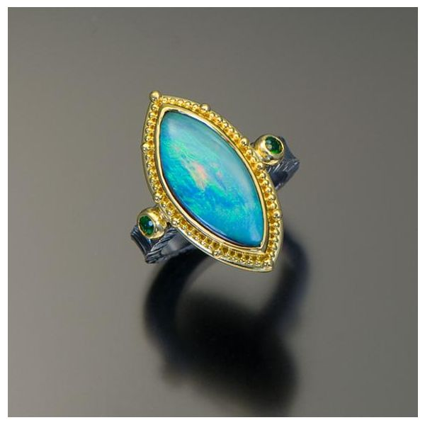 Colored Stone Ring French Designer Jeweler Scottsdale, AZ