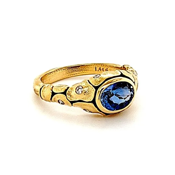 Colored Stone Ring Image 2 French Designer Jeweler Scottsdale, AZ