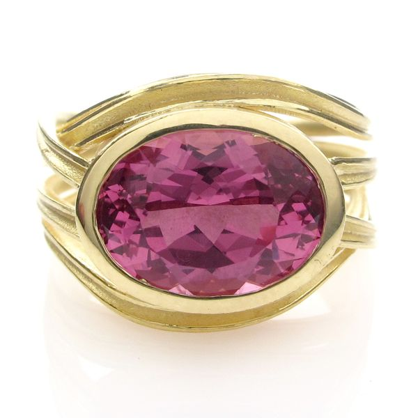 Barbara Heinrich Pink Spinel Ring French Designer Jeweler Scottsdale, AZ