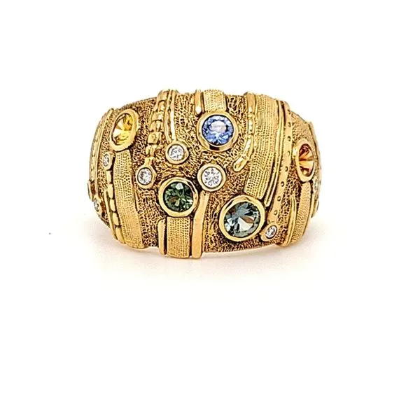 Colored Stone Ring French Designer Jeweler Scottsdale, AZ