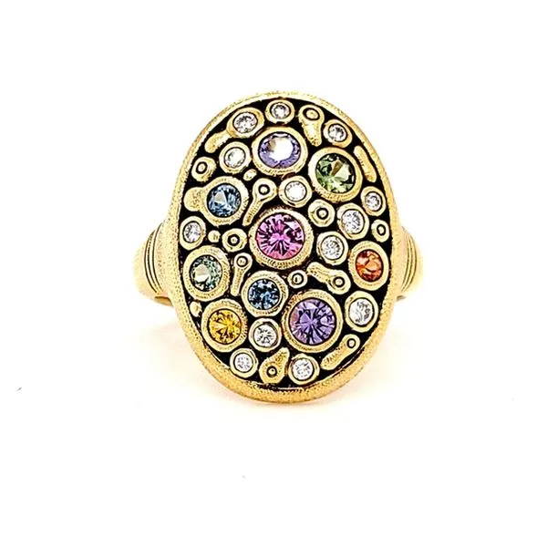 Colored Stone Ring French Designer Jeweler Scottsdale, AZ