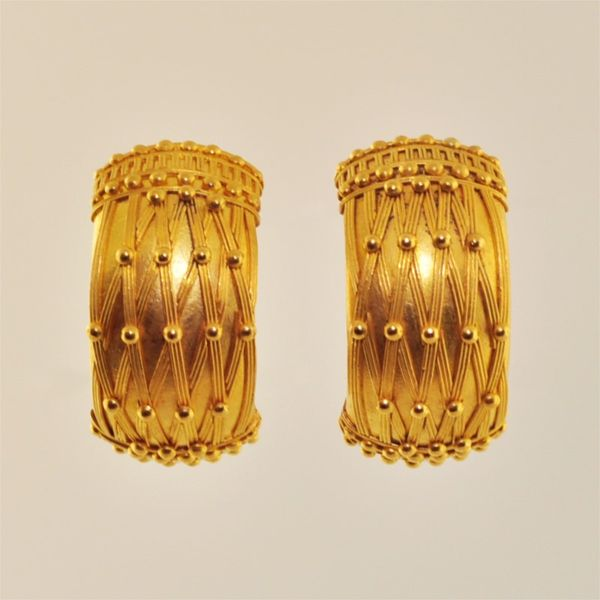 Gold Earrings French Designer Jeweler Scottsdale, AZ