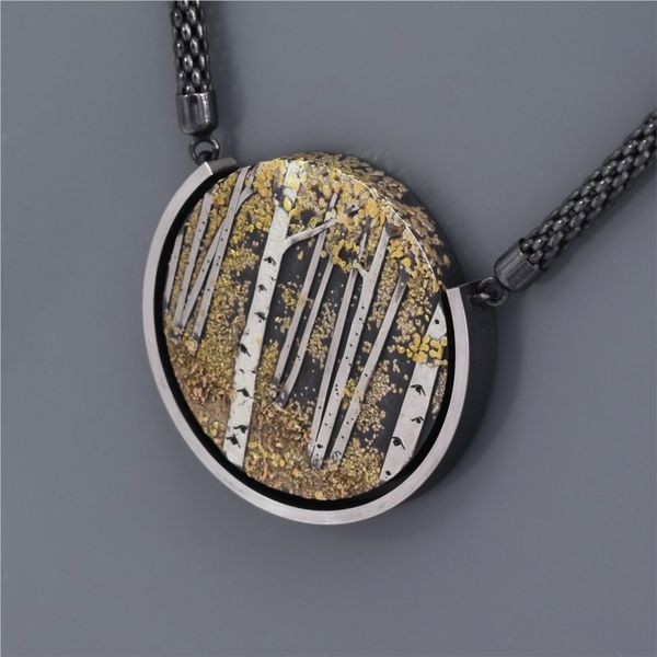 Oxi Silver and Gold Pendants Image 2 French Designer Jeweler Scottsdale, AZ