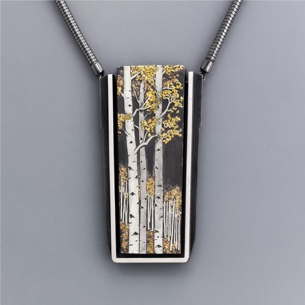 Oxi Silver and Gold Pendants French Designer Jeweler Scottsdale, AZ