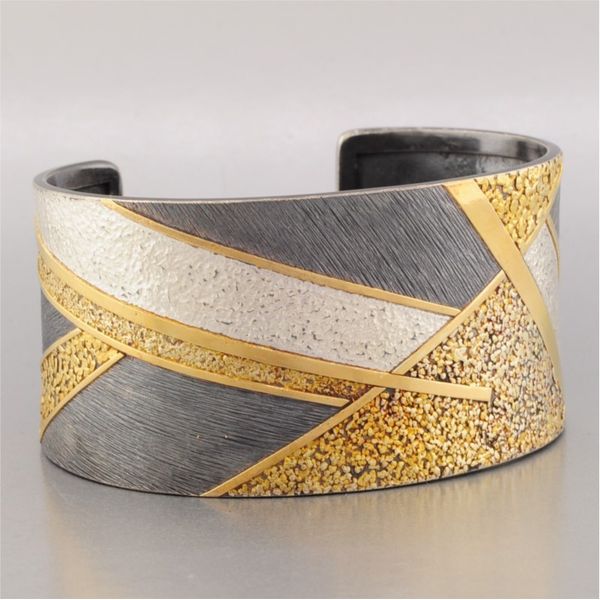 Oxi Silver and Gold Bracelet French Designer Jeweler Scottsdale, AZ