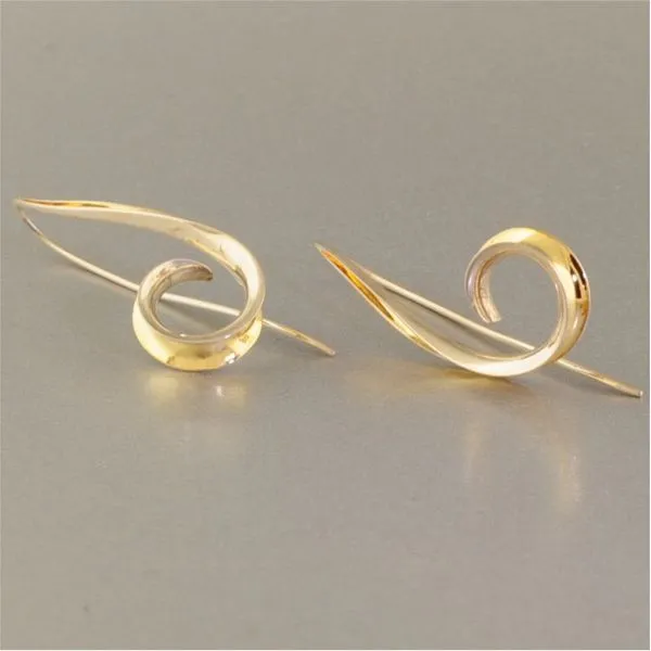 Silver and Gold Earrings Image 2 French Designer Jeweler Scottsdale, AZ