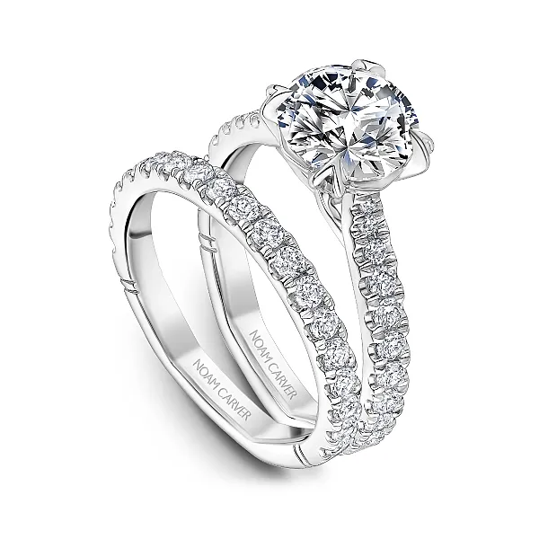 Halo Solitaire Diamond Engagement Ring Image 3 Frontenac Jewellers Kingston, ON