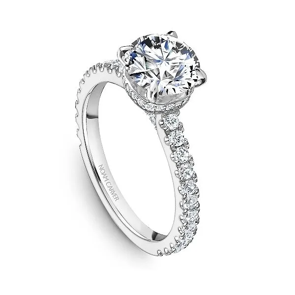 Hidden Halo Diamond Engagement Ring Frontenac Jewellers Kingston, ON