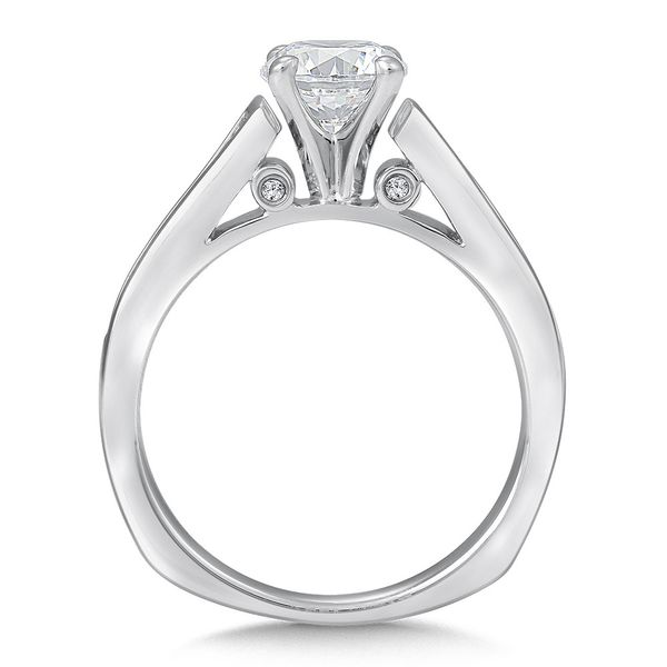Channel-set Baguette Diamond Ring Mounting Image 2 George & Company Diamond Jewelers Dickson City, PA