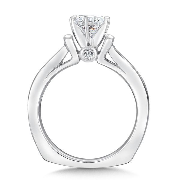 Channel-Set Diamond Engagement Ring Mounting Image 2 George & Company Diamond Jewelers Dickson City, PA