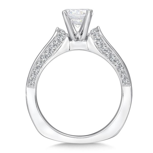 Diamond Engagement Ring with Profile Sparkle Image 2 George & Company Diamond Jewelers Dickson City, PA