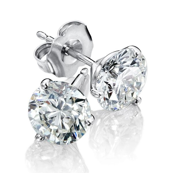1CTW Diamond Stud Earrings George & Company Diamond Jewelers Dickson City, PA