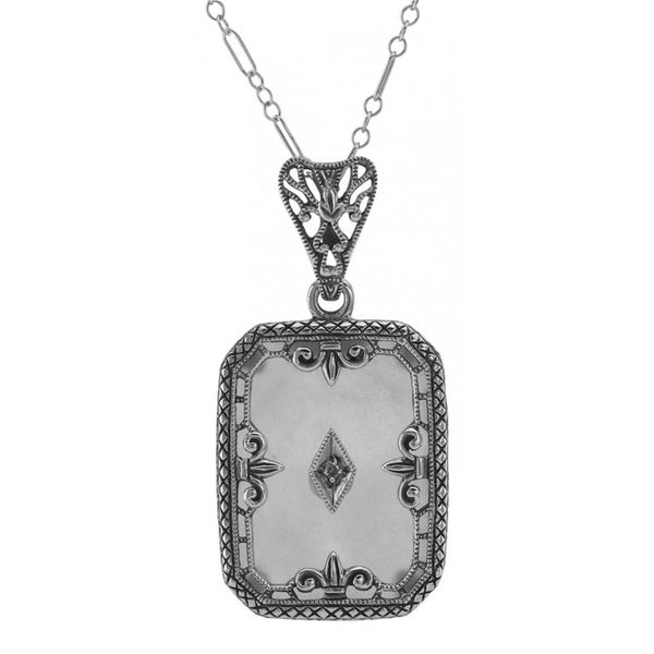 Crystal Filigree Pendant George & Company Diamond Jewelers Dickson City, PA