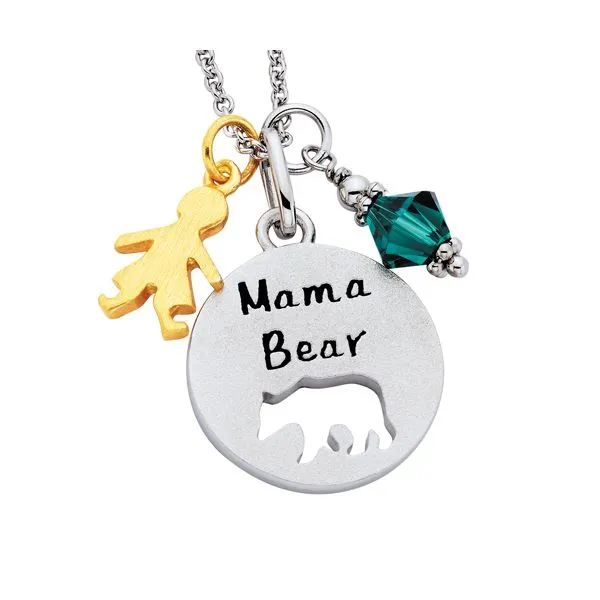 Mama Bear Necklace George & Company Diamond Jewelers Dickson City, PA