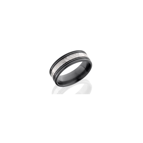 Black Zirconium Band Georgetown Jewelers Wood Dale, IL