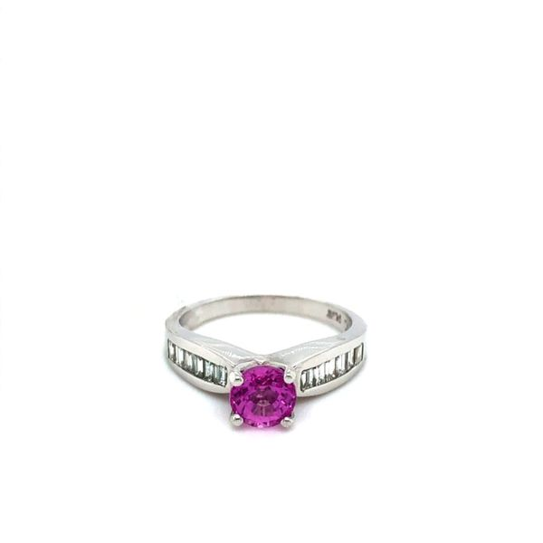 Pink Sapphire Ring Georgetown Jewelers Wood Dale, IL