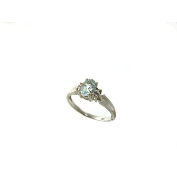 Aquamarine Ring Georgetown Jewelers Wood Dale, IL