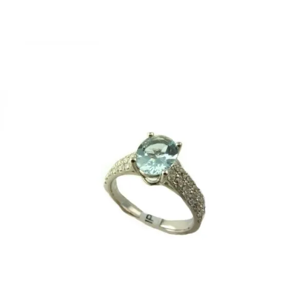 Aquamarine Ring Georgetown Jewelers Wood Dale, IL